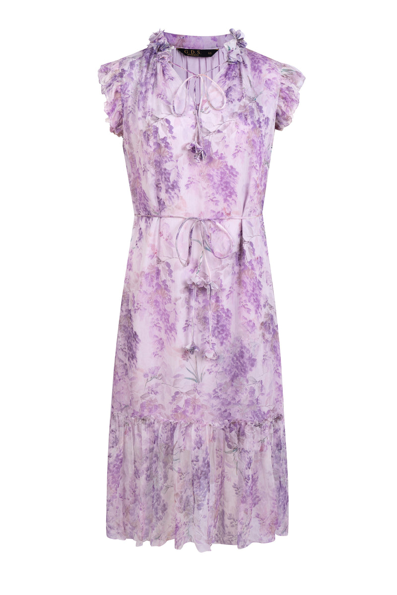 MALLORY SILK LONG DRESS