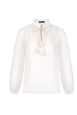 EMIE TIE BLOUSE