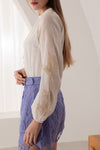 EMIE TIE BLOUSE