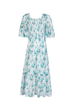 RISETTE SILK LONG DRESS