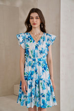 SABRINA SHORT COTTON DRESS