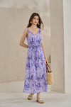 BIANCA LINEN LONG DRESS