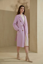 GWENYTH MERINO WOOL WRAP COAT