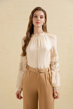 OLIVIANE EMBROIDERED BLOUSE