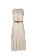 LYDIE TENCEL LINEN LONG DRESS