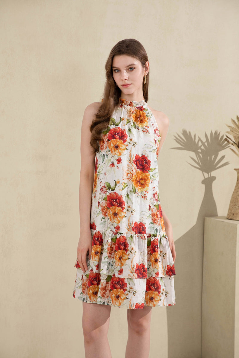 AELIS LINEN SHORT DRESS