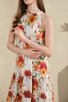 AELIS LINEN SHORT DRESS