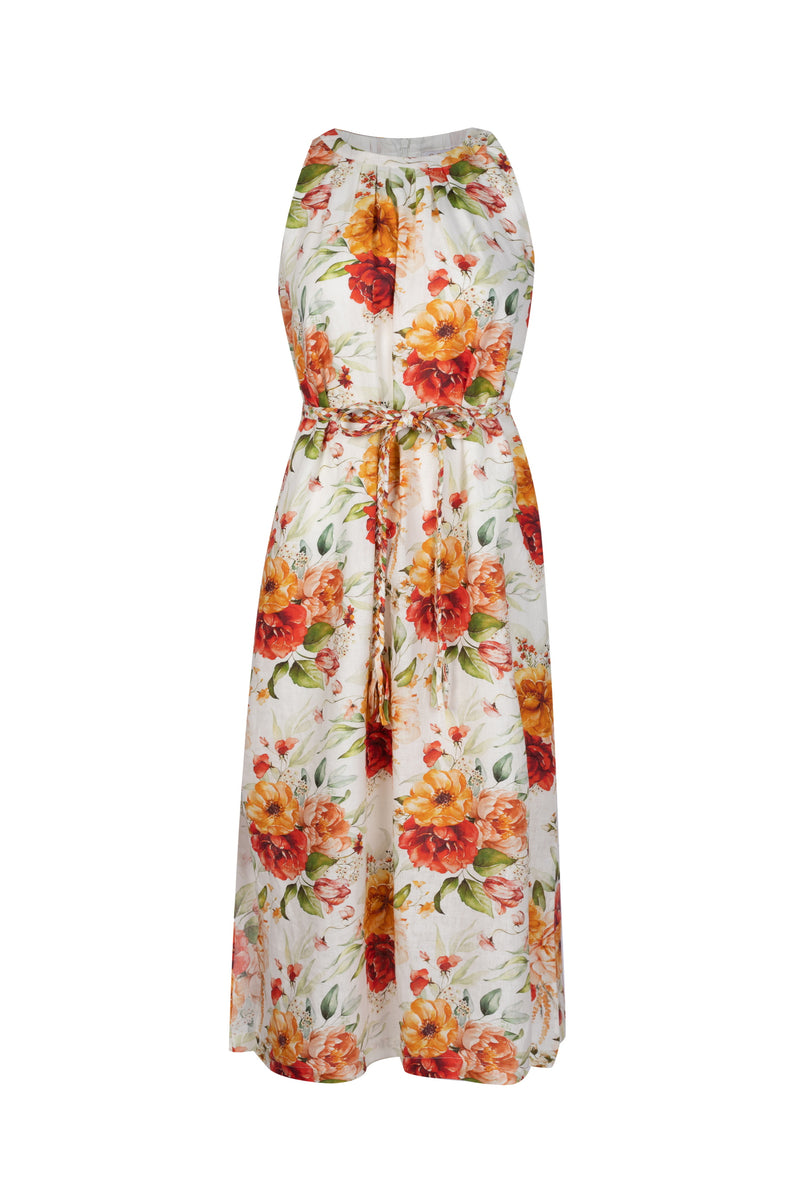 AELIS LINEN LONG DRESS