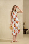 AELIS LINEN LONG DRESS