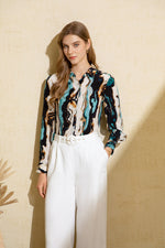 SOPHIA PRINTED BLOUSE