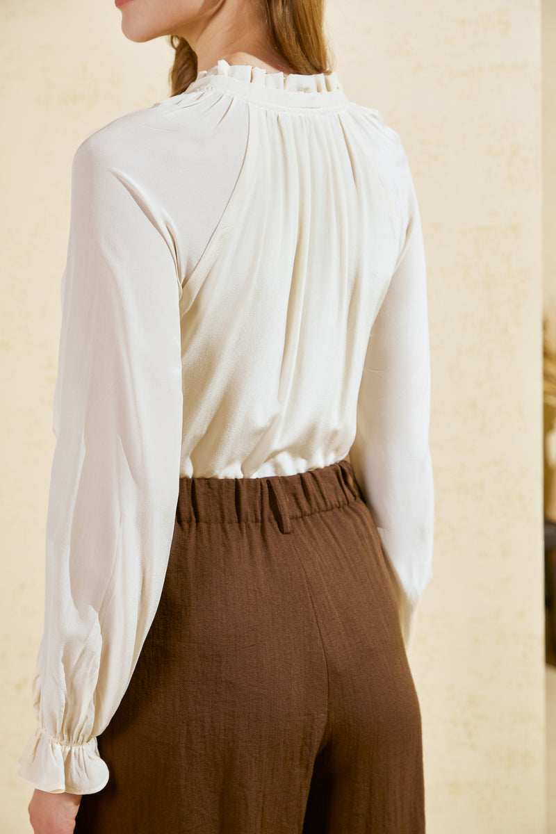 MONIQUE SILK BLOUSE