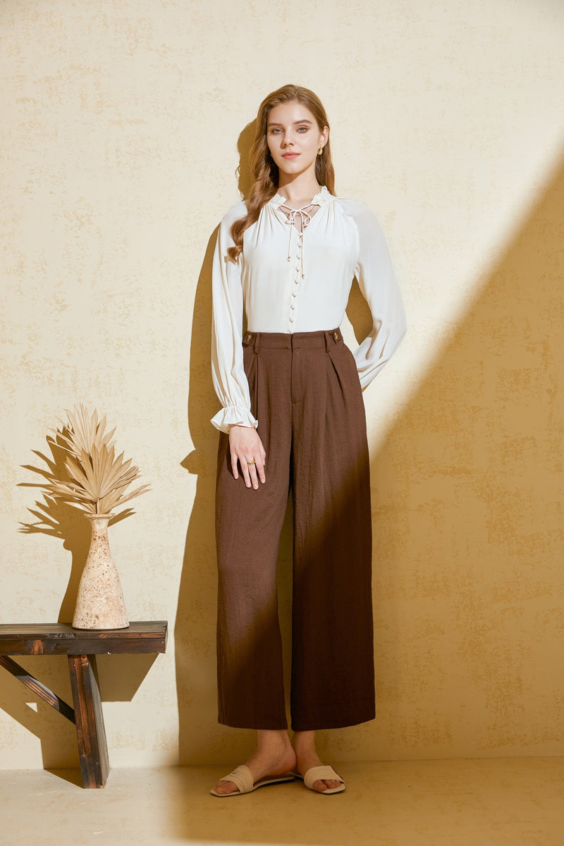 MONIQUE SILK BLOUSE
