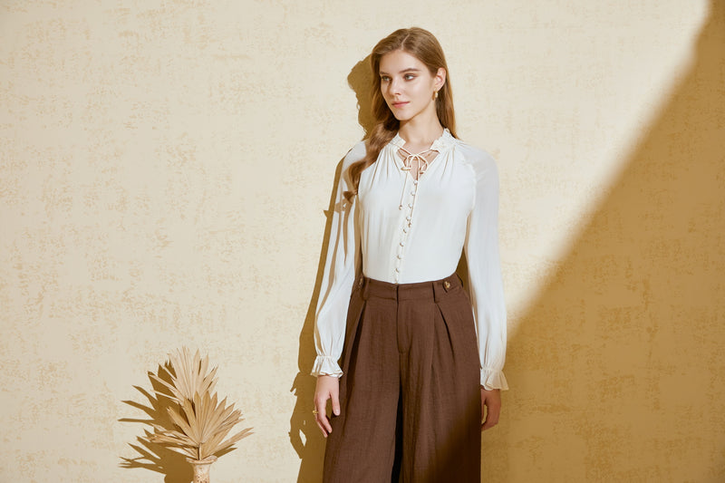 MONIQUE SILK BLOUSE