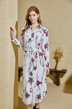 FLEUR LONG SLEEVES DRESS