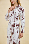 FLEUR LONG SLEEVES DRESS