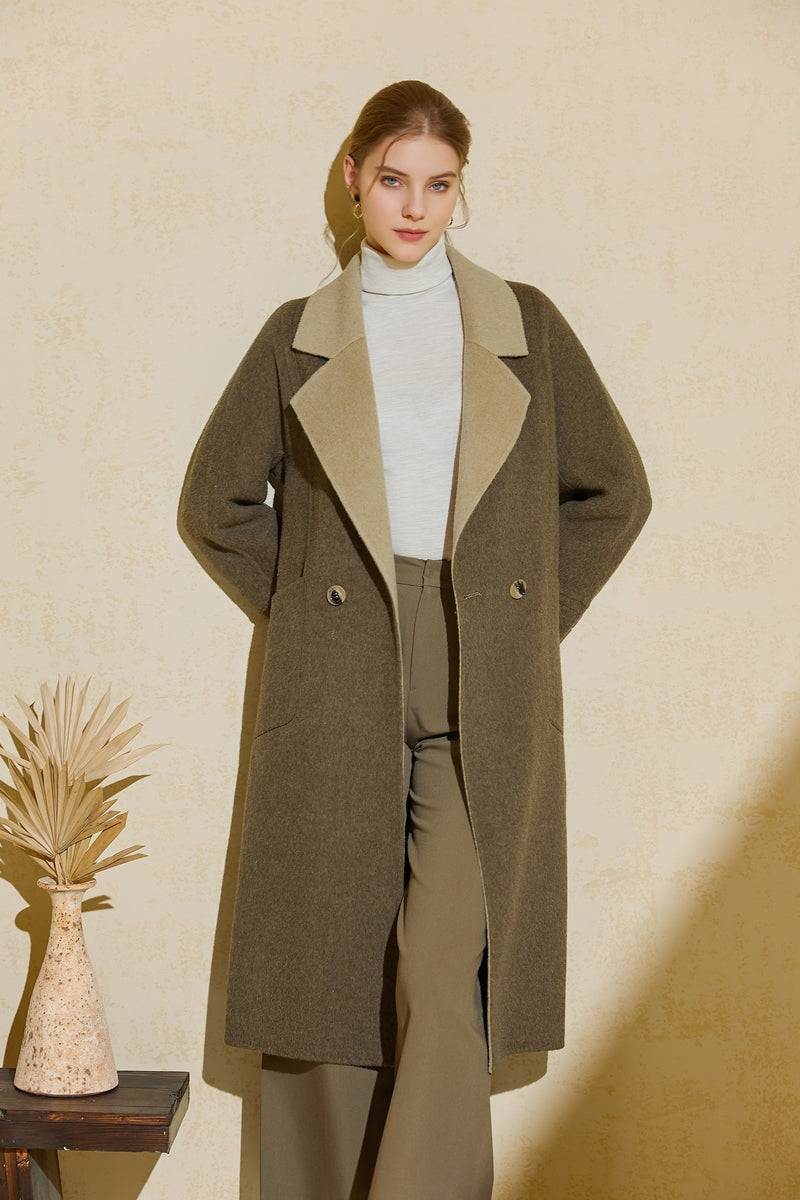 AVA MERINO WOOL COAT