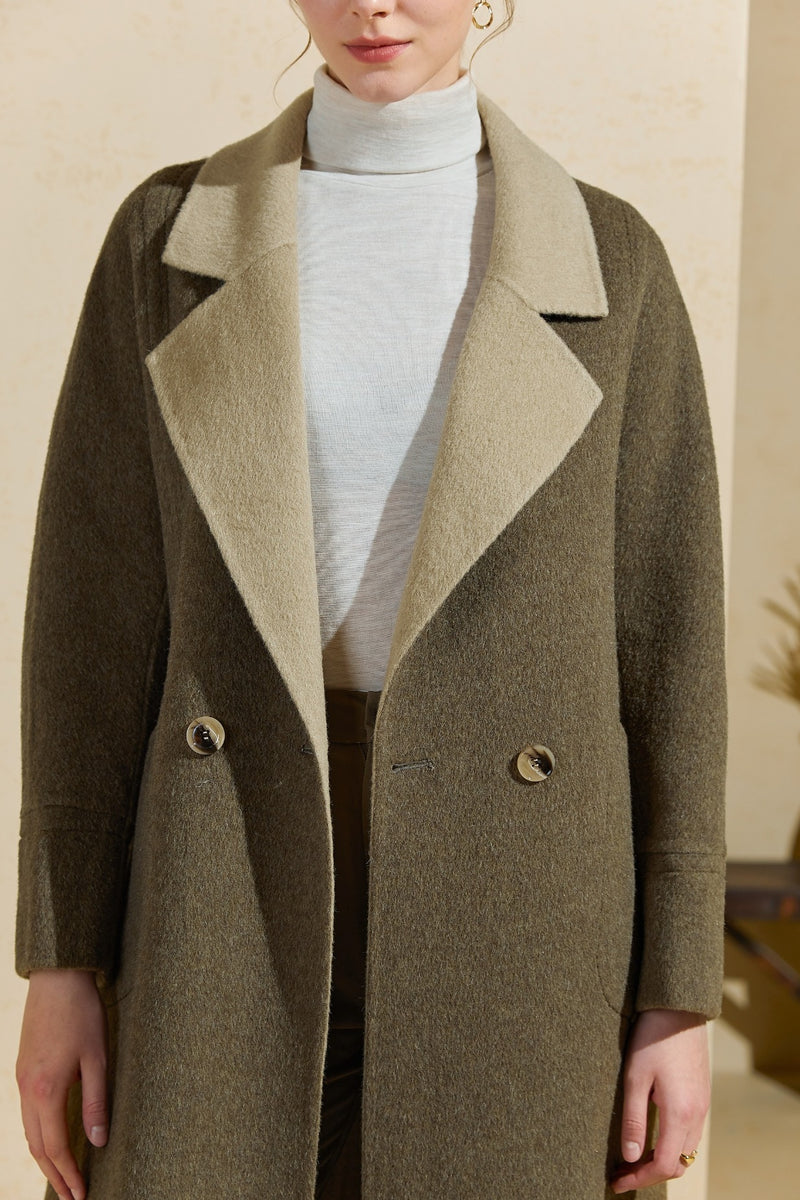AVA MERINO WOOL COAT