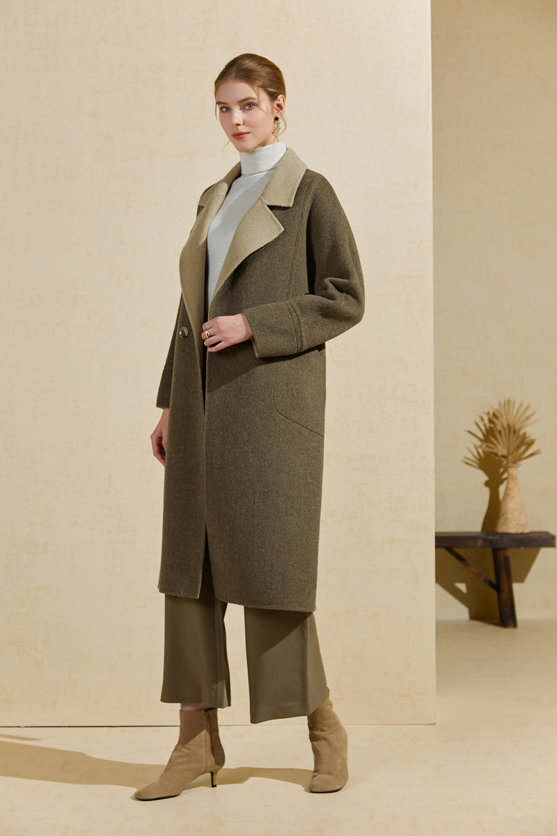 AVA MERINO WOOL COAT