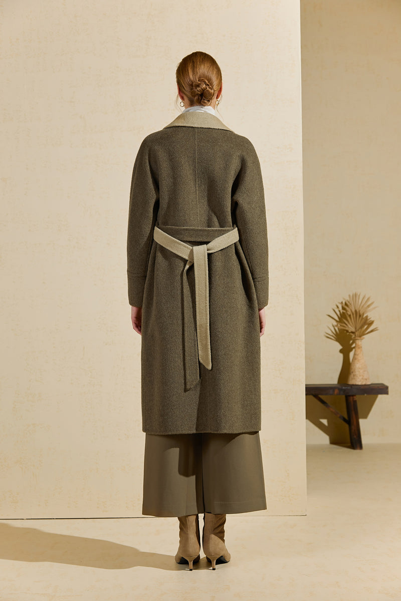 AVA MERINO WOOL COAT