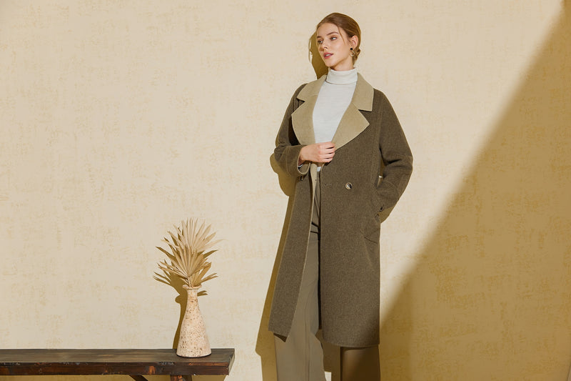 AVA MERINO WOOL COAT