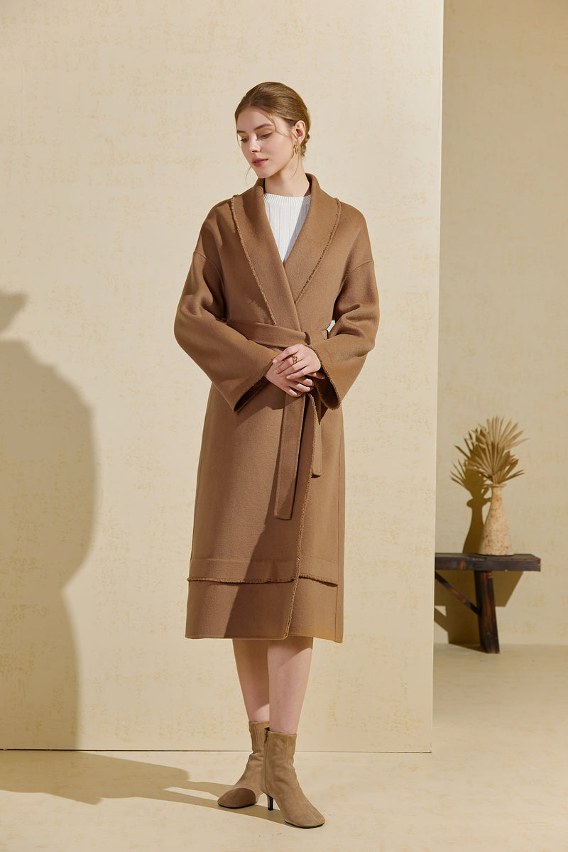 AZURRA MERINO WOOL COAT