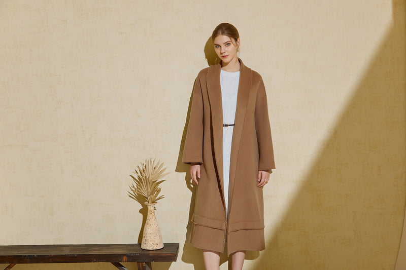 AZURRA MERINO WOOL COAT