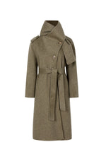 BRIC MERINO WOOL COAT