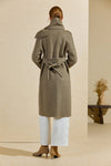 BRIC MERINO WOOL COAT