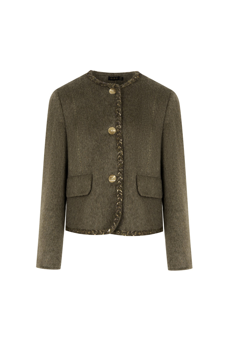 MELANIE MERINO WOOL COAT