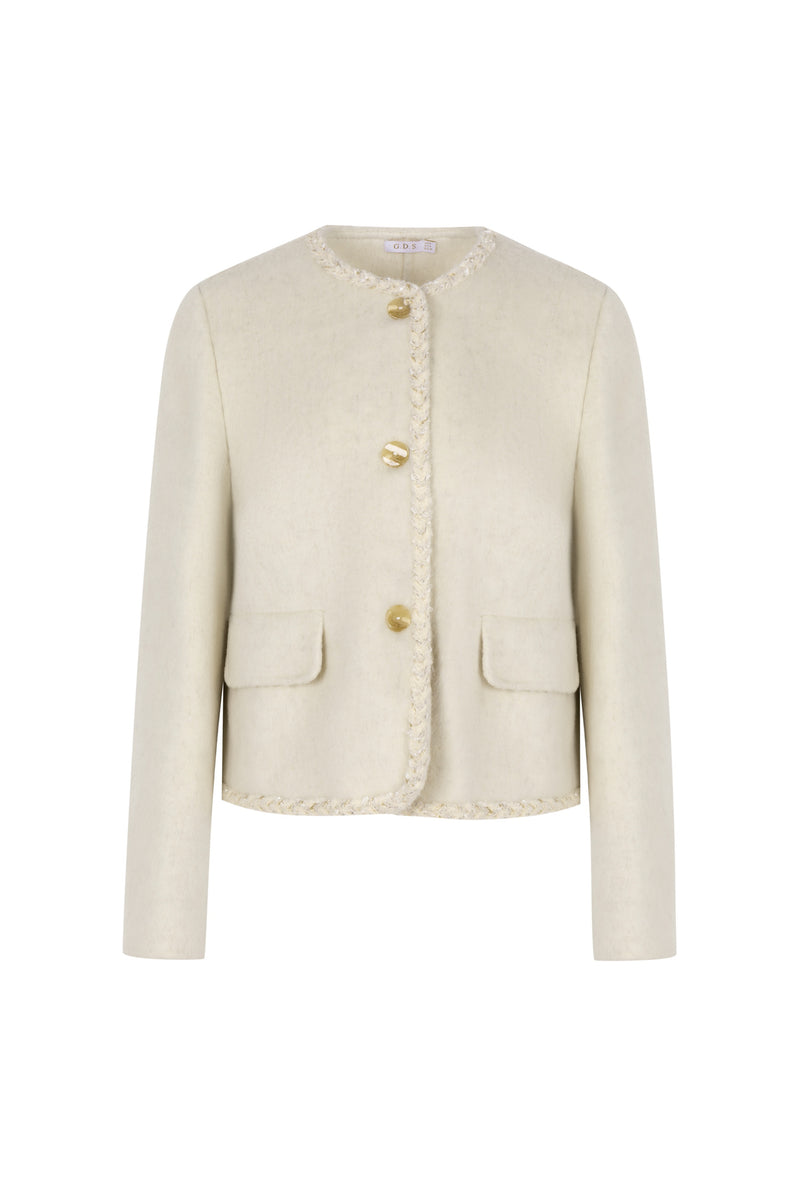 MELANIE MERINO WOOL COAT