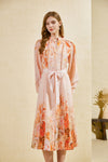 INES TENCEL LONG DRESS