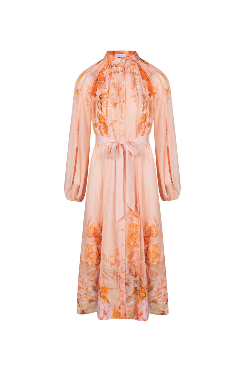 INES TENCEL LONG DRESS