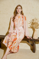 INES TENCEL LONG DRESS