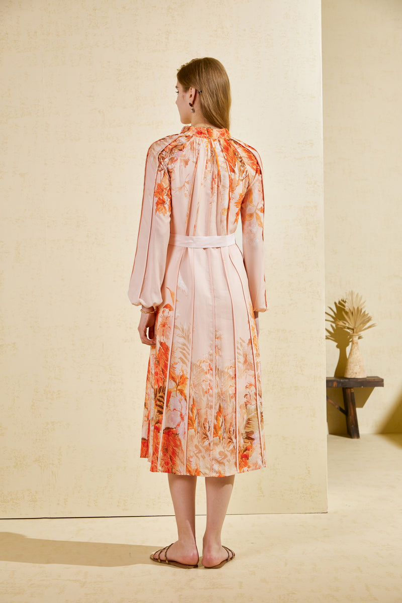 INES TENCEL LONG DRESS