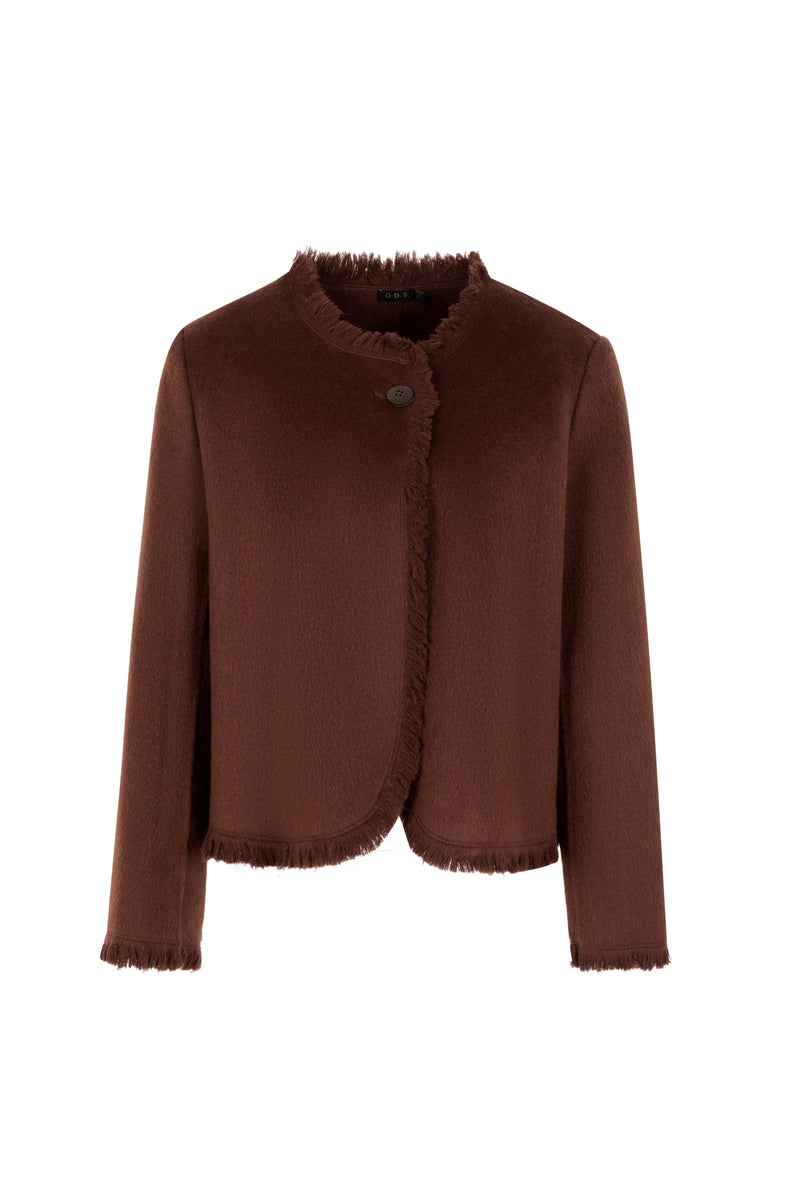 BLANCHE MERINO WOOL SHORT COAT