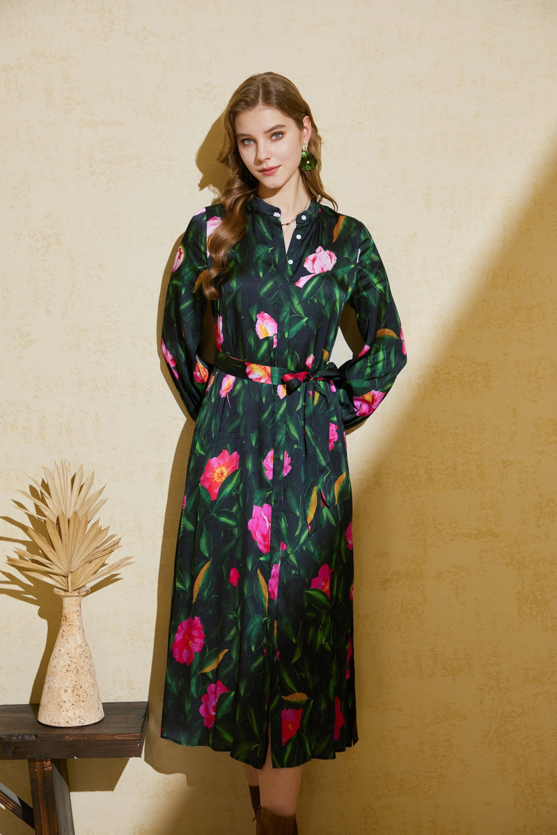 AUDREY PRINTED DRESS