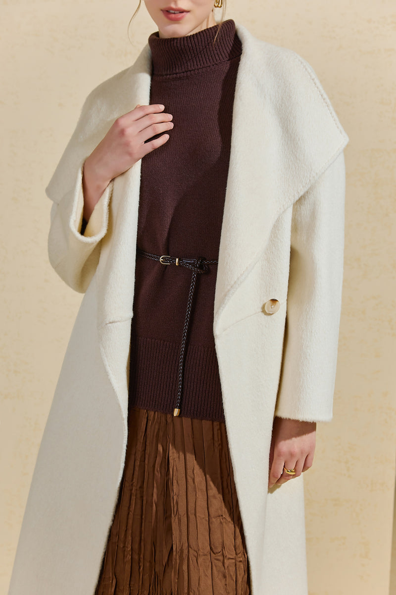 ASTRID WOOL BELTED COAT