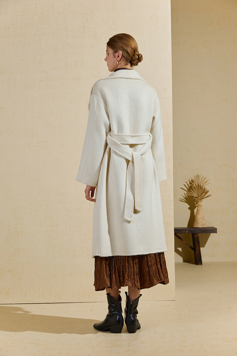 ASTRID WOOL BELTED COAT