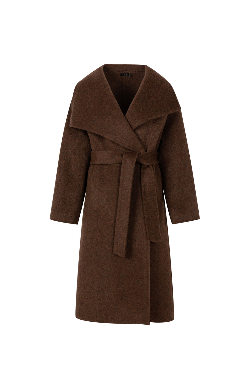 ASTRID WOOL BELTED COAT