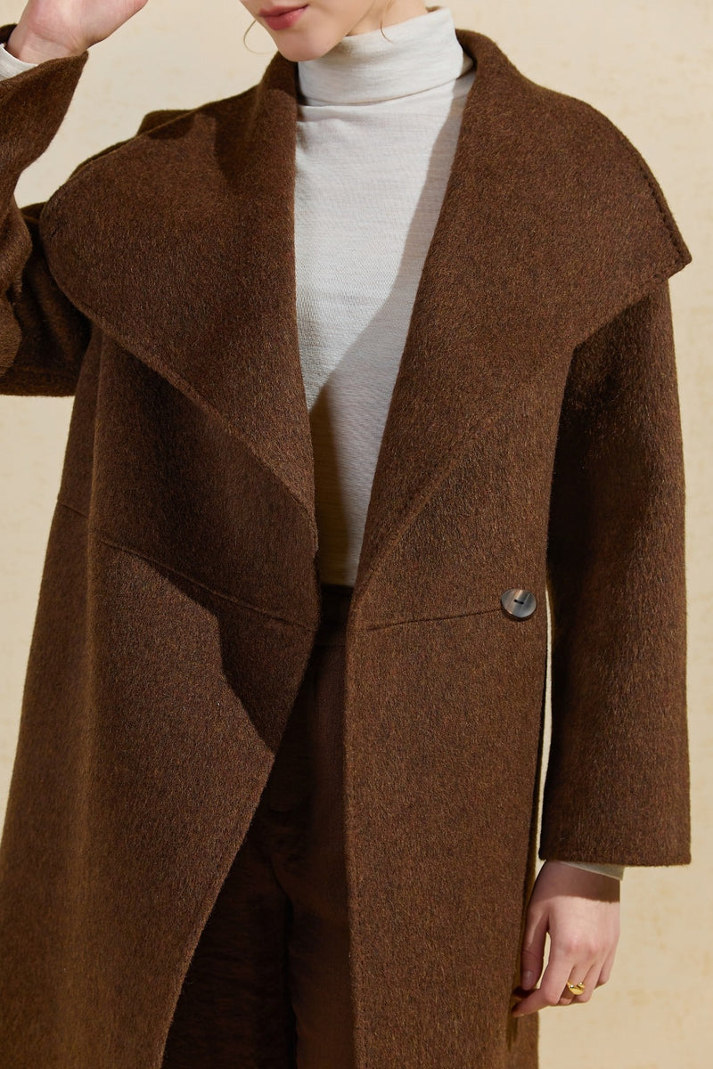 ASTRID WOOL BELTED COAT
