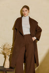 ASTRID WOOL BELTED COAT