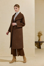 ASTRID WOOL BELTED COAT