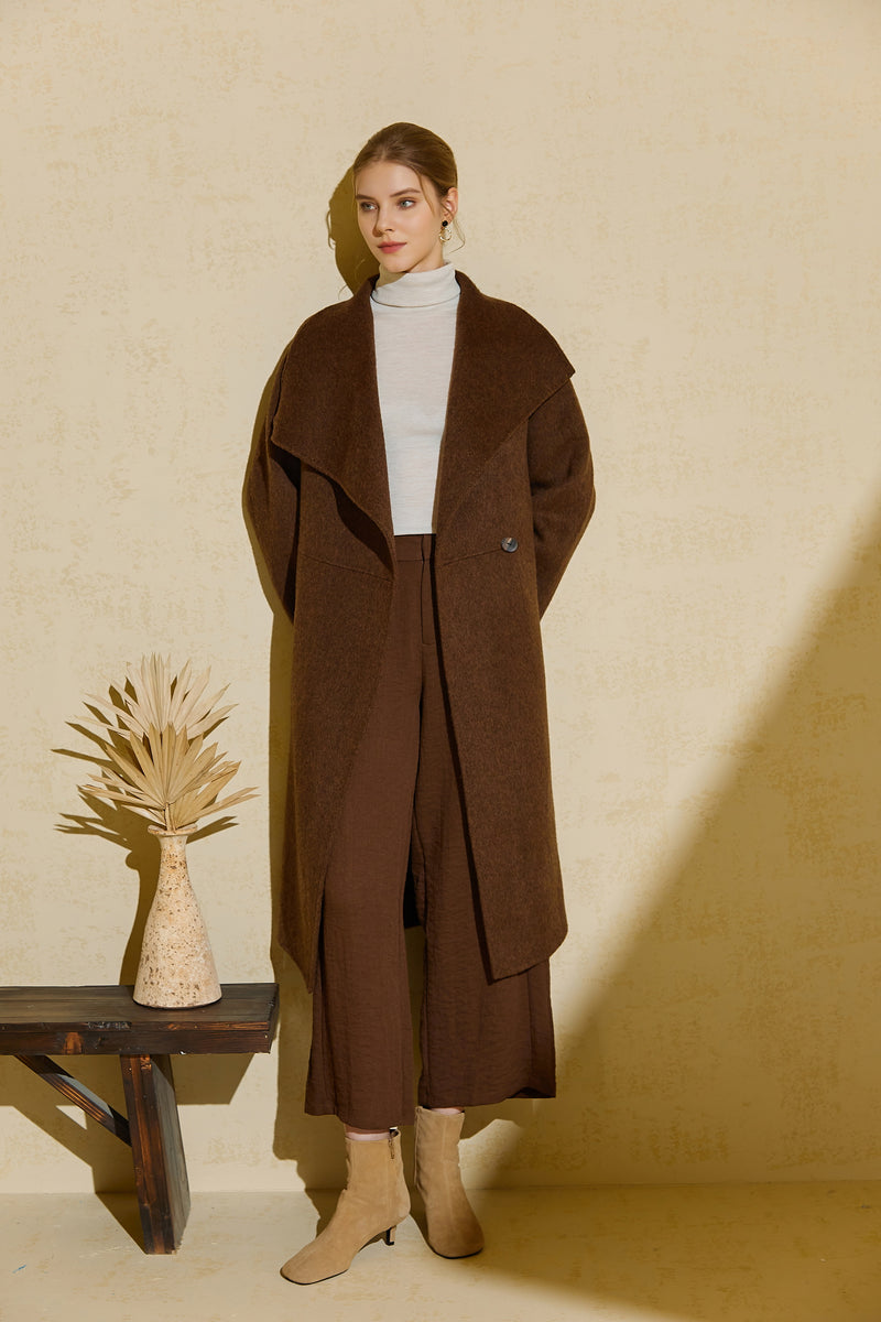 ASTRID WOOL BELTED COAT