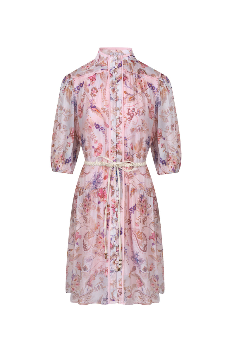 ALEXANDRA SHORT SLEEVE SHORT DRESS