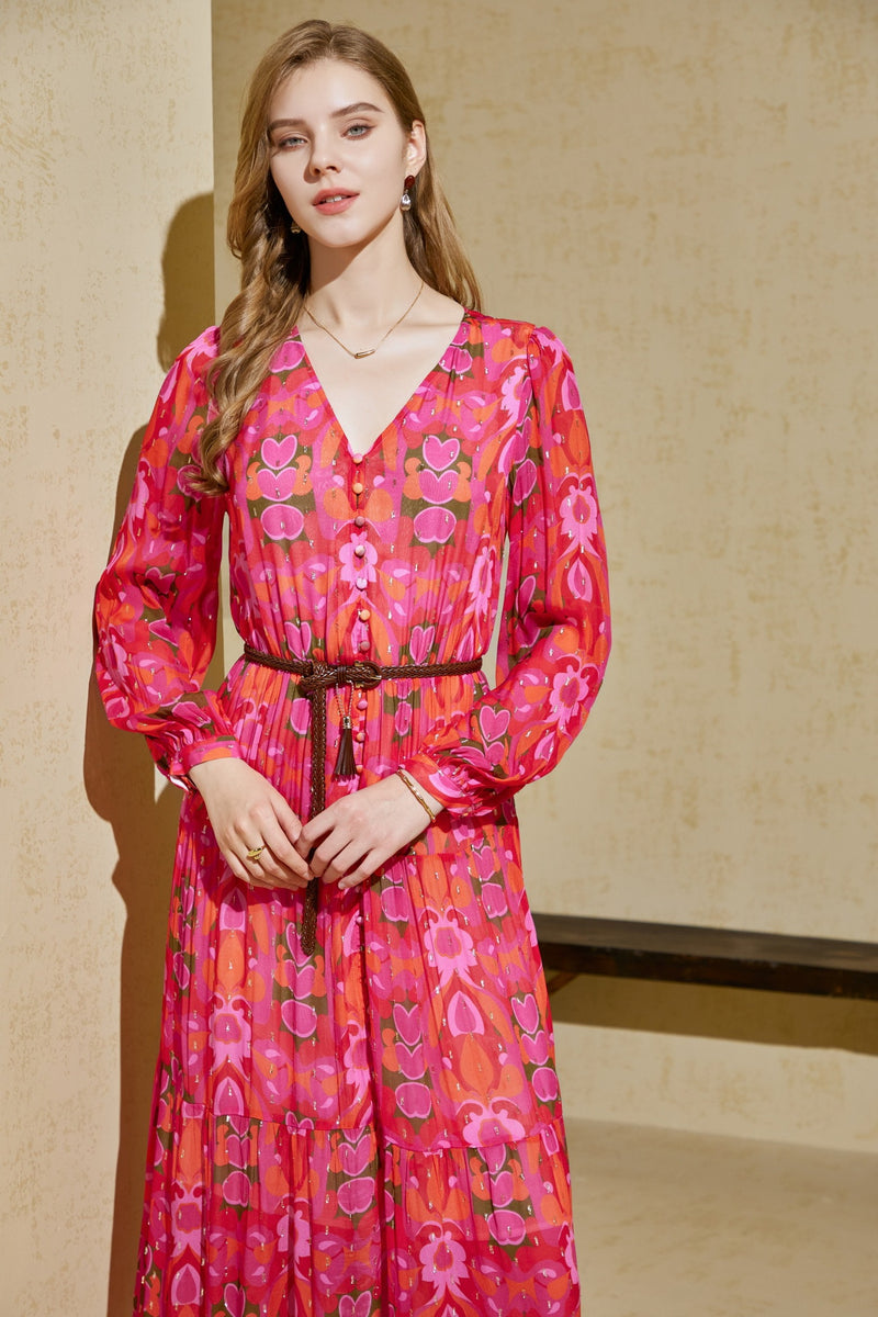 KEIRA  PRINT DRESS