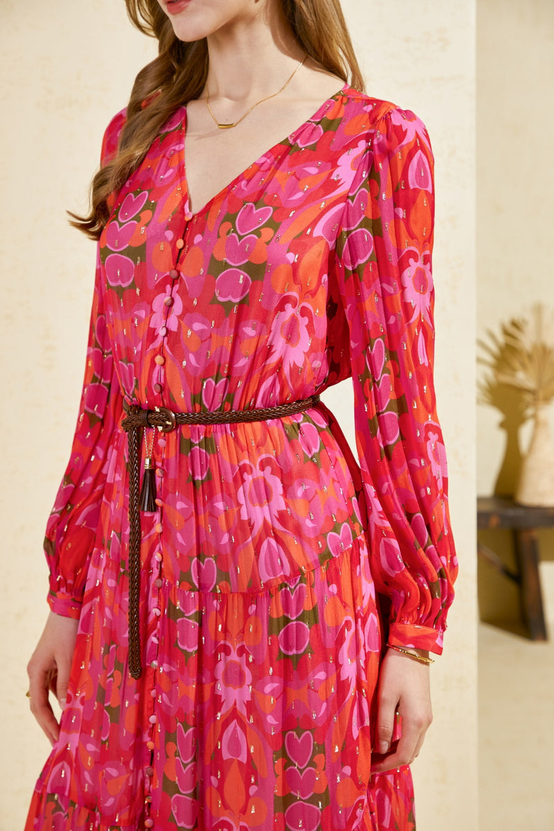 KEIRA  PRINT DRESS