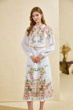 HEATHER PRINTED DRESS