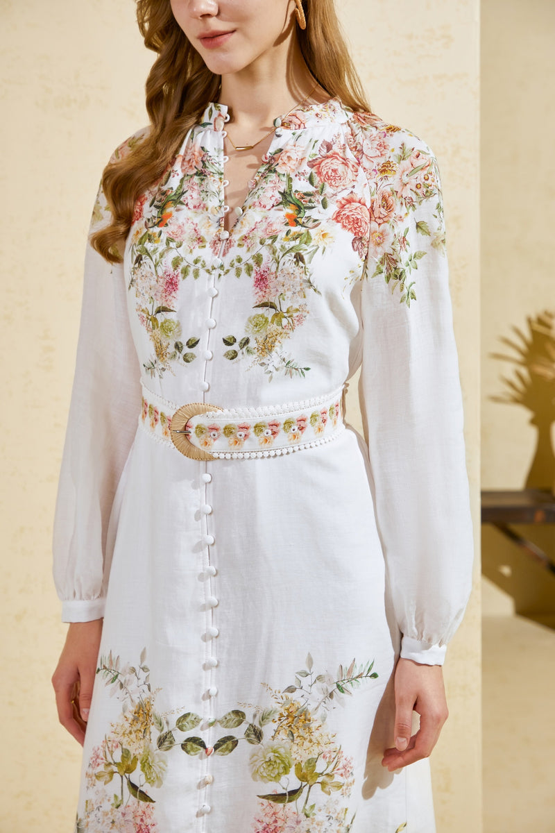 HEATHER PRINTED DRESS
