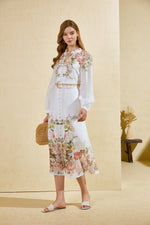 HEATHER PRINTED DRESS