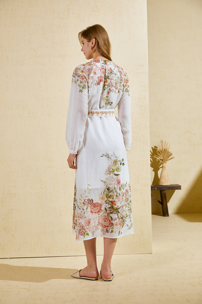 HEATHER PRINTED DRESS